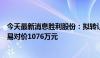 今天最新消息胜利股份：拟转让重庆众安公司100%股权 交易对价1076万元