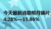 今天最新消息明月镜片：上半年净利同比预增4.28%—15.86%