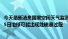 今天最新消息国家空间天气监测预警中心：预计7月24日至25日地球可能出现地磁暴过程