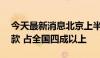 今天最新消息北京上半年累计上线大模型71款 占全国四成以上