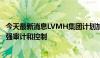 今天最新消息LVMH集团计划加快供应链垂直整合战略 并加强审计和控制