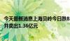 今天最新消息上海贝岭今日跌8.93% 北向资金买入1.26亿元并卖出1.36亿元