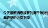 今天最新消息波罗的海干散货运价指数连续第四日下滑，因海岬型船运费下降