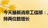 今天最新消息工信部：上半年电信业务总量保持两位数增长