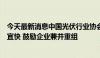 今天最新消息中国光伏行业协会王勃华：光伏行业调整宜重宜快 鼓励企业兼并重组