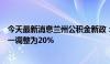 今天最新消息兰州公积金新政：首套、二套住房首付比例统一调整为20%