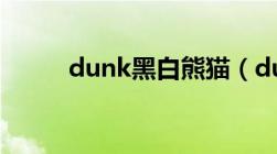 dunk黑白熊猫（dunk com cn）