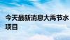 今天最新消息大禹节水：预中标8582.10万元项目