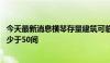 今天最新消息横琴存量建筑可临时改作酒店 要求酒店房间不少于50间