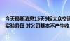 今天最新消息15天9板大众交通：智能网联汽车模式尚处于实验阶段 对公司基本不产生收入