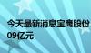 今天最新消息宝鹰股份：第二季度新签订单3.09亿元