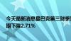 今天最新消息星巴克第三财季同店销售下降3%，分析师预期下降2.71%