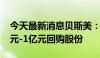 今天最新消息贝斯美：董事长提议以5000万元-1亿元回购股份