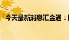 今天最新消息汇金通：股东拟减持3%股份