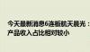 今天最新消息6连板航天晨光：公司应用于商业航天领域的产品收入占比相对较小