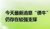 今天最新消息“债牛”热度不减 专家：债市仍存在较强支撑