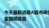 今天最新消息A股市场协议转让趋热，私募基金频频接盘