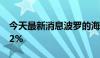 今天最新消息波罗的海干散货运价指数涨0.12%