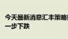 今天最新消息汇丰策略师：模型显示股市将进一步下跌