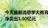 今天最新消息学大教育今日跌0.55% 五机构净卖出1.50亿元