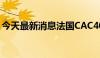 今天最新消息法国CAC40指数日内涨幅达2%