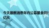 今天最新消息年内公募基金共计净申购旗下股票型基金超11亿元