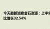 今天最新消息金石资源：上半年营收净利双增长，净利润同比增长32.54%