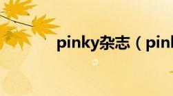 pinky杂志（pinky sawika）