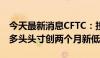 今天最新消息CFTC：投机者所持WTI原油净多头头寸创两个月新低