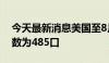 今天最新消息美国至8月9日当周石油钻井总数为485口