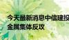 今天最新消息中信建投：宏观情绪改善 有色金属集体反攻