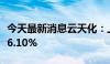 今天最新消息云天化：上半年净利润同比增长6.10%