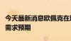 今天最新消息欧佩克在增加供应前下调了石油需求预期