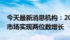 今天最新消息机构：2024年二季度平板电脑市场实现两位数增长