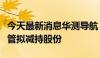 今天最新消息华测导航：股东及部分董事、高管拟减持股份