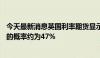 今天最新消息英国利率期货显示英国央行九月降息25个基点的概率约为47%