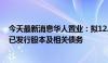 今天最新消息华人置业：拟12.58亿港元出售邦颖公司全部已发行股本及相关债务