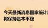 今天最新消息国家统计局：下阶段价格水平仍将保持基本平稳