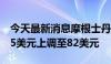 今天最新消息摩根士丹利将沃尔玛目标价从75美元上调至82美元