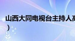 山西大同电视台主持人高伟（山西大同电视台）