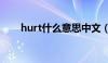 hurt什么意思中文（hurt什么意思）