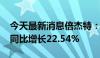 今天最新消息倍杰特：2024年上半年净利润同比增长22.54%