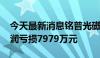 今天最新消息铭普光磁：2024年上半年净利润亏损7979万元