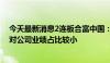 今天最新消息2连板合富中国：猴痘病毒核酸检测相关产品对公司业绩占比较小