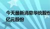 今天最新消息华统股份：拟回购5000万至1亿元股份