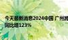 今天最新消息2024中国 广州跨境电商交易会闭幕 观展人数同比增123%