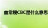 血常规CBC是什么意思（cbc是什么意思）