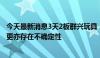 今天最新消息3天2板群兴玩具：公司控制权最终是否实际变更亦存在不确定性