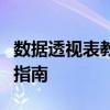 数据透视表教程大全：从入门到精通的全方位指南