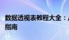 数据透视表教程大全：从入门到精通的全方位指南